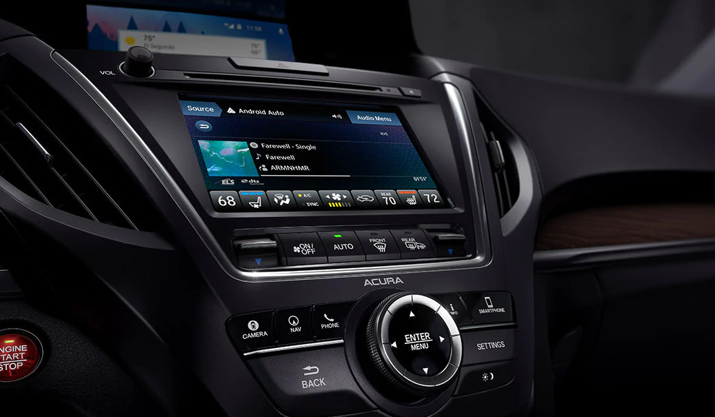 2020 MDX Center Stack