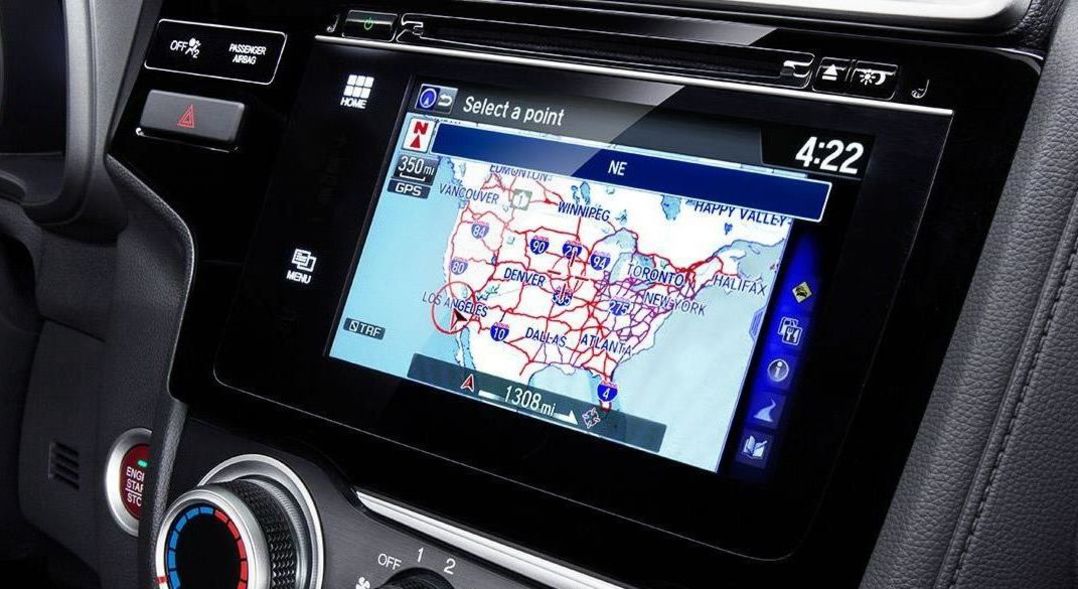 The Fit's Available Honda Satellite-Linked Navigation System™