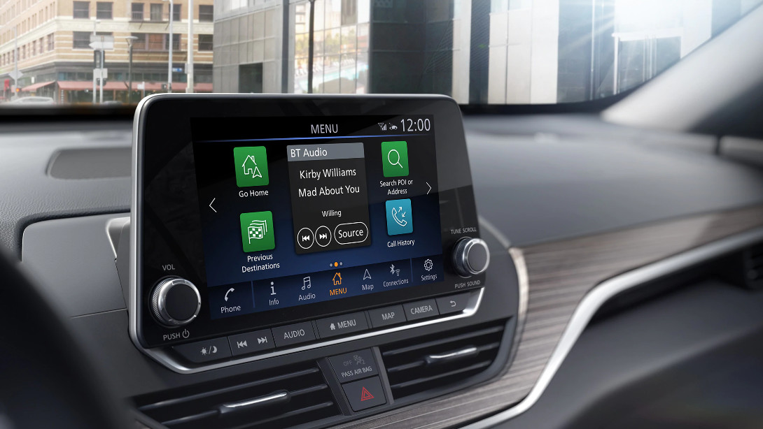 2020 Nissan Altima 8-inch Touchscreen Display 