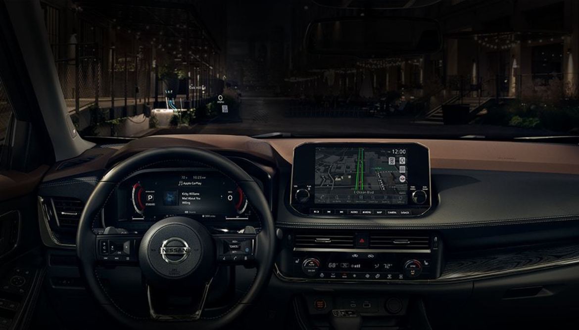 Dashboard of the 2021 Rogue