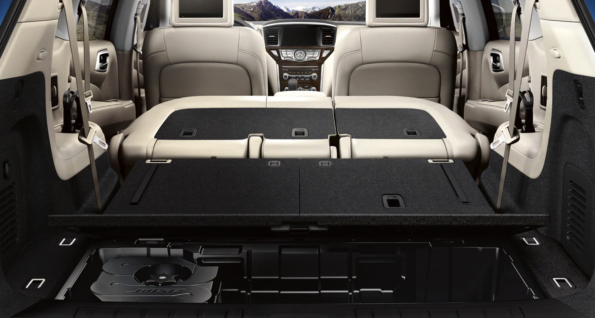 Cargo Area of the 2020 Nissan Pathfinder
