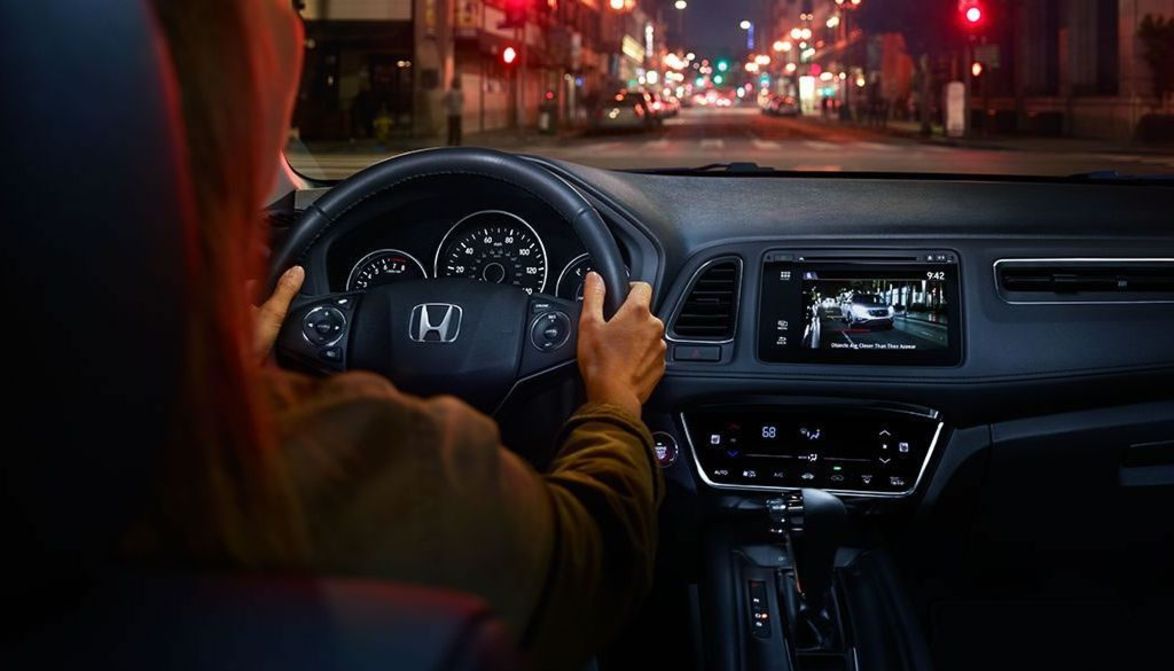 Interior of the Honda HR-V