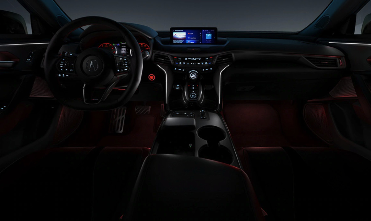 Interior of the 2021 Acura TLX Interior of the 2021 Acura TLX