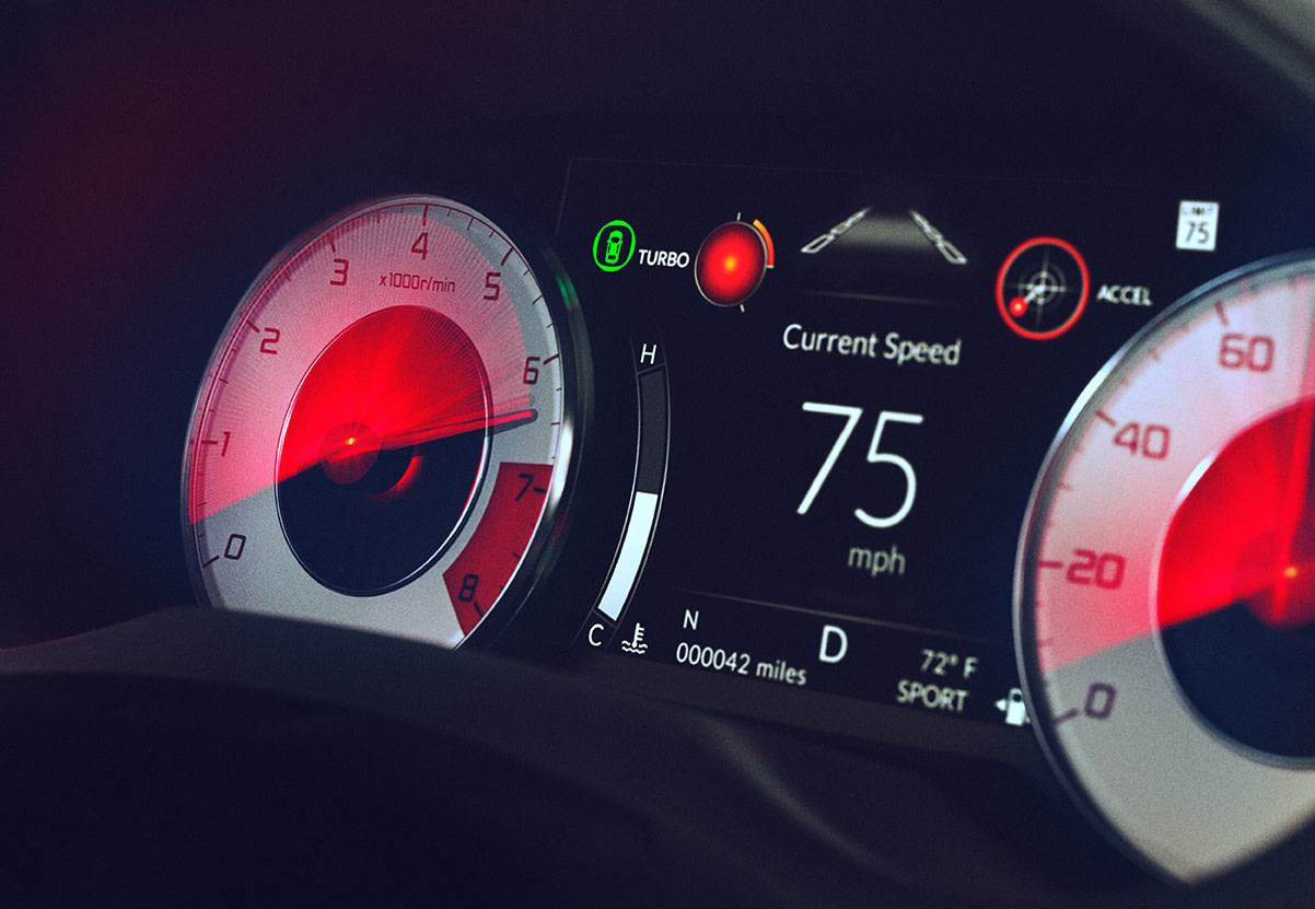 2024 Acura RDX digital gauge cluster