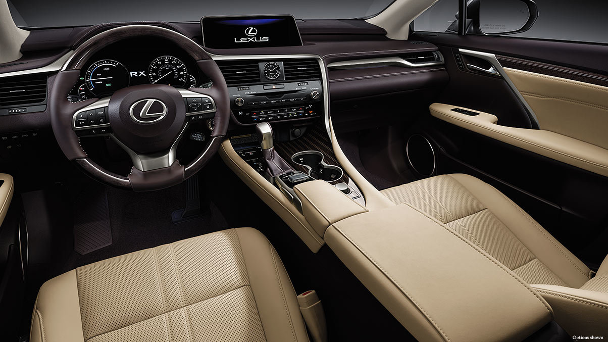 The Interior of the RX 350 is Ultra Refined.