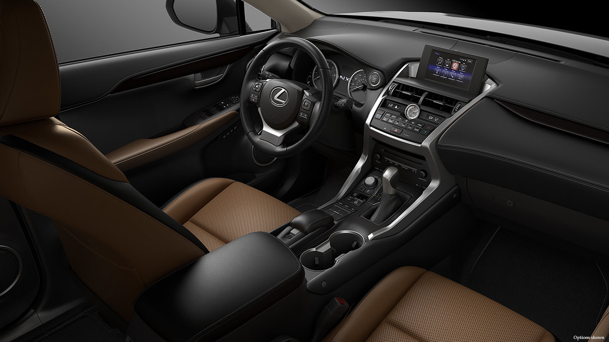 The Spacious Interior of the 2017 NX 200t!