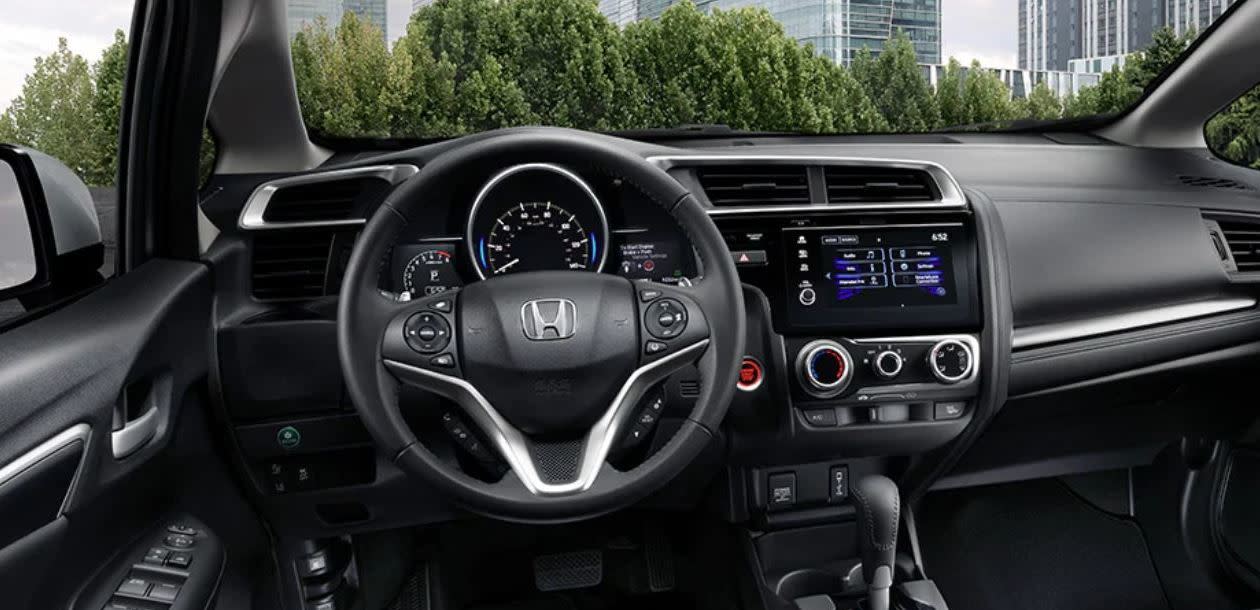 Interior of the 2020 Fit
