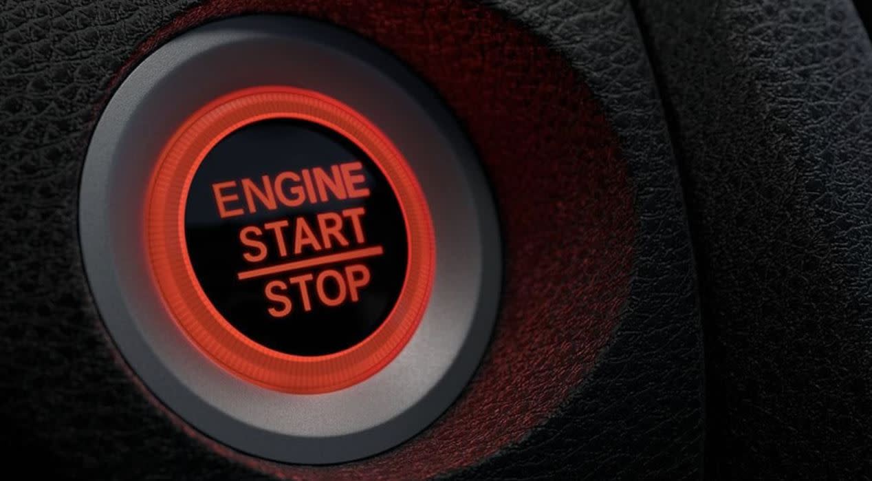 Push Button Start in the 2020 Civic