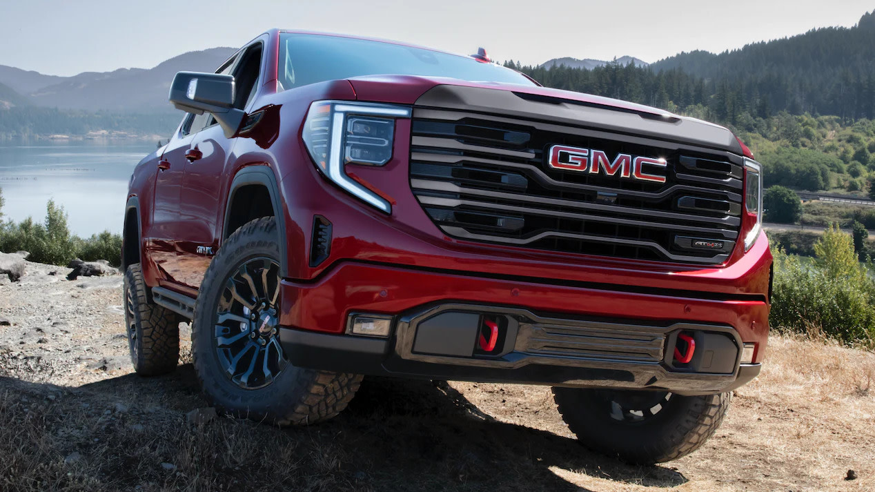 custom 2022 gmc sierra interior