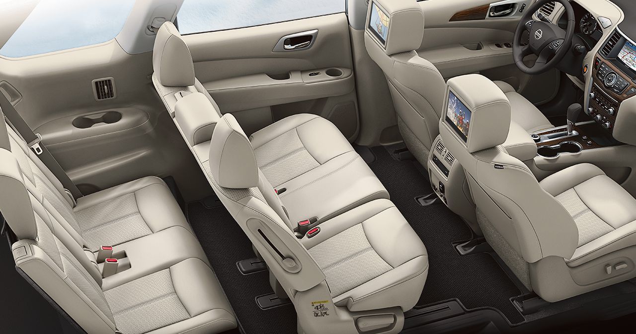 2017 Nissan Pathfinder 7-passenger Seating
