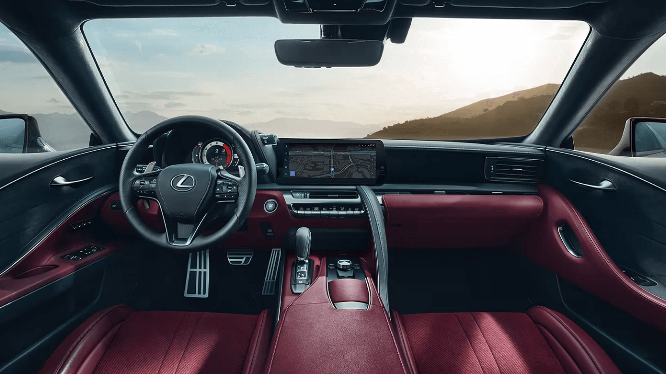 New Lexus Lc 500 Interior Features