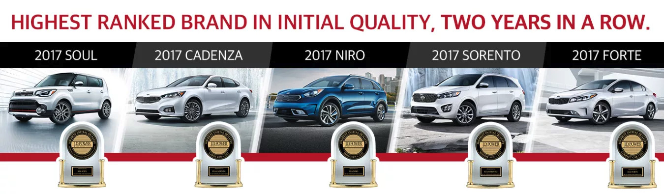 JD Power Award Winning Vehicles at Jim Butler KIA in St. Louis 