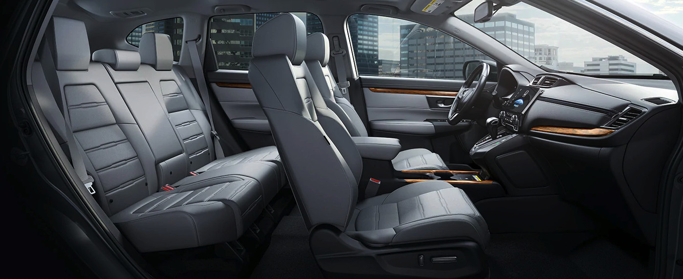 Interior of the 2021 Honda CR-V Hybrid