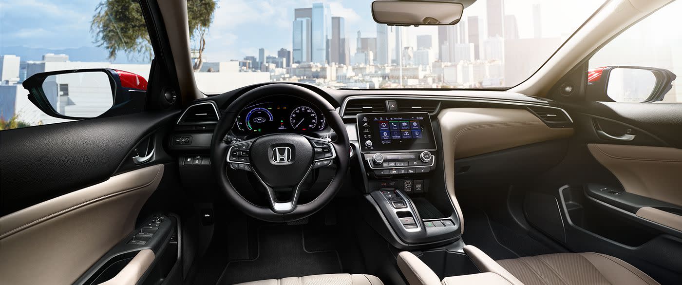 Interior of the 2019 Honda Insight