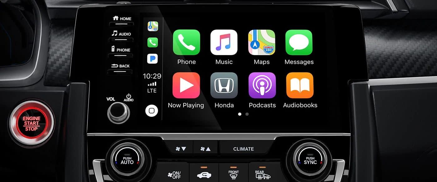 2019 Civic's Infotainment Center
