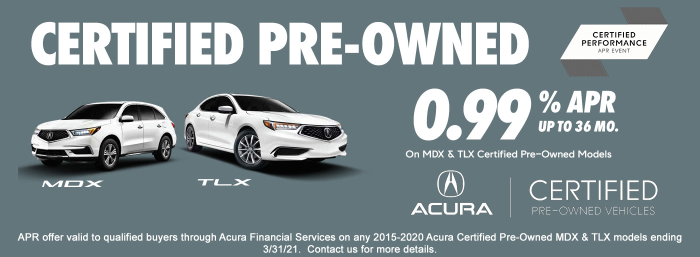 Certified PreOwned Acura Specials in Brookfield, WI Acura of Brookfield
