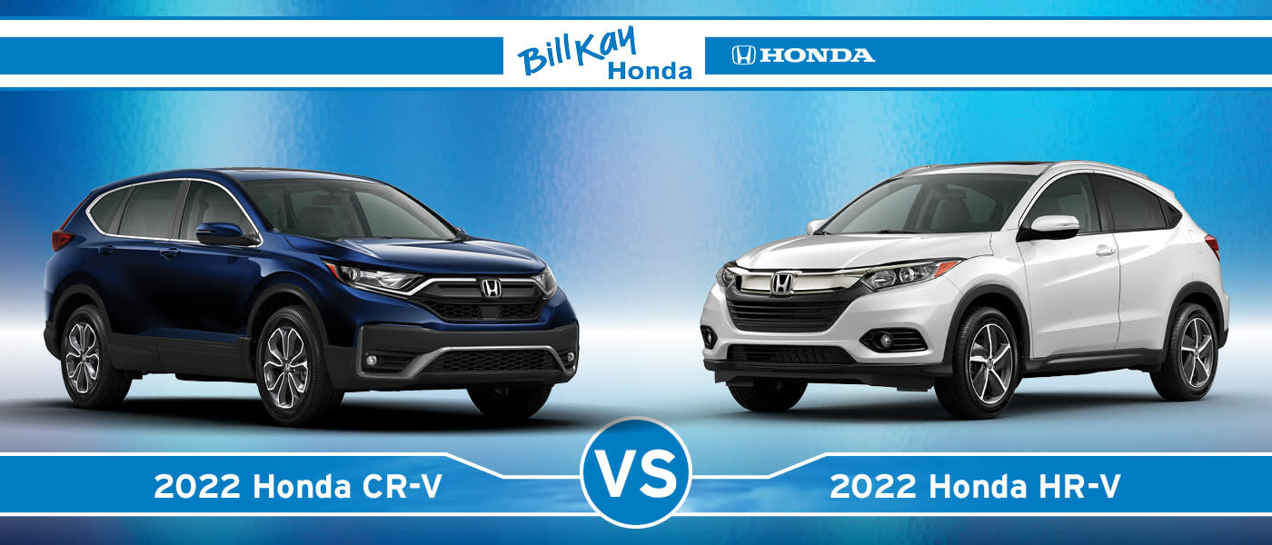 2023 Honda HRV vs. CRV SUV Comparison Features, Specs & Offers