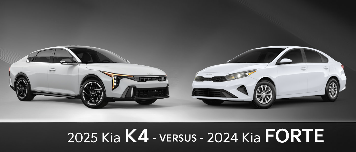 2025 Kia K4 vs. 2024 Kia Forte