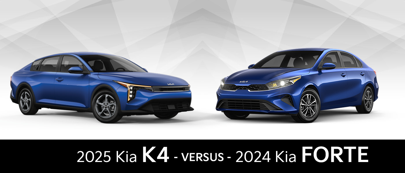 2025 Kia K4 vs. 2024 Kia Forte