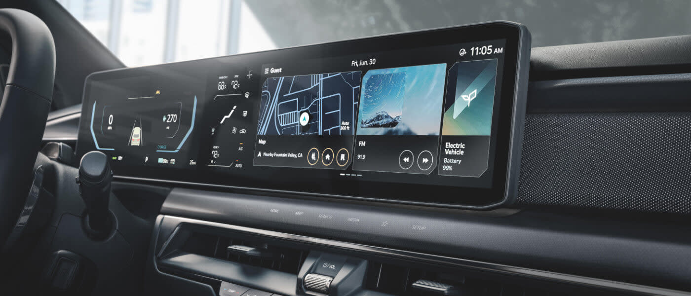 2025 Kia EV9 infotainment system