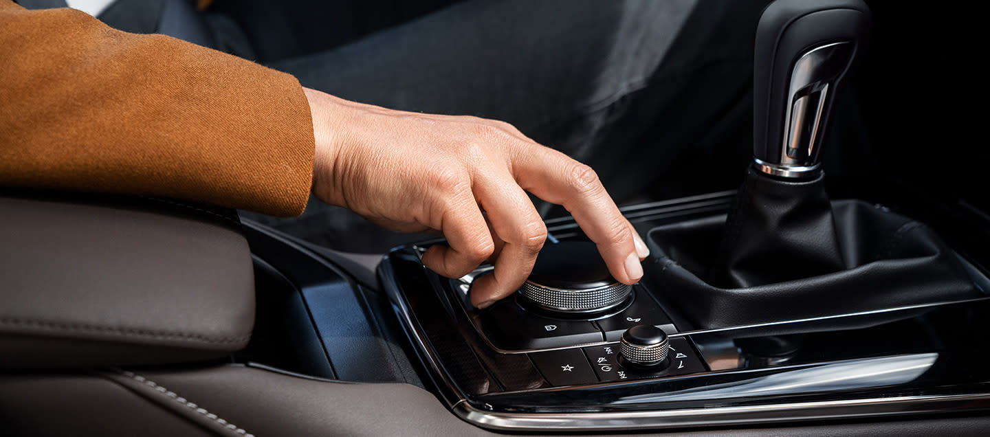 Interior of the 2020 MAZDA CX-30