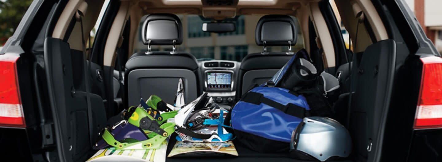 Spacious Storage in the 2020 Journey Spacious Storage in the 2020 Journey