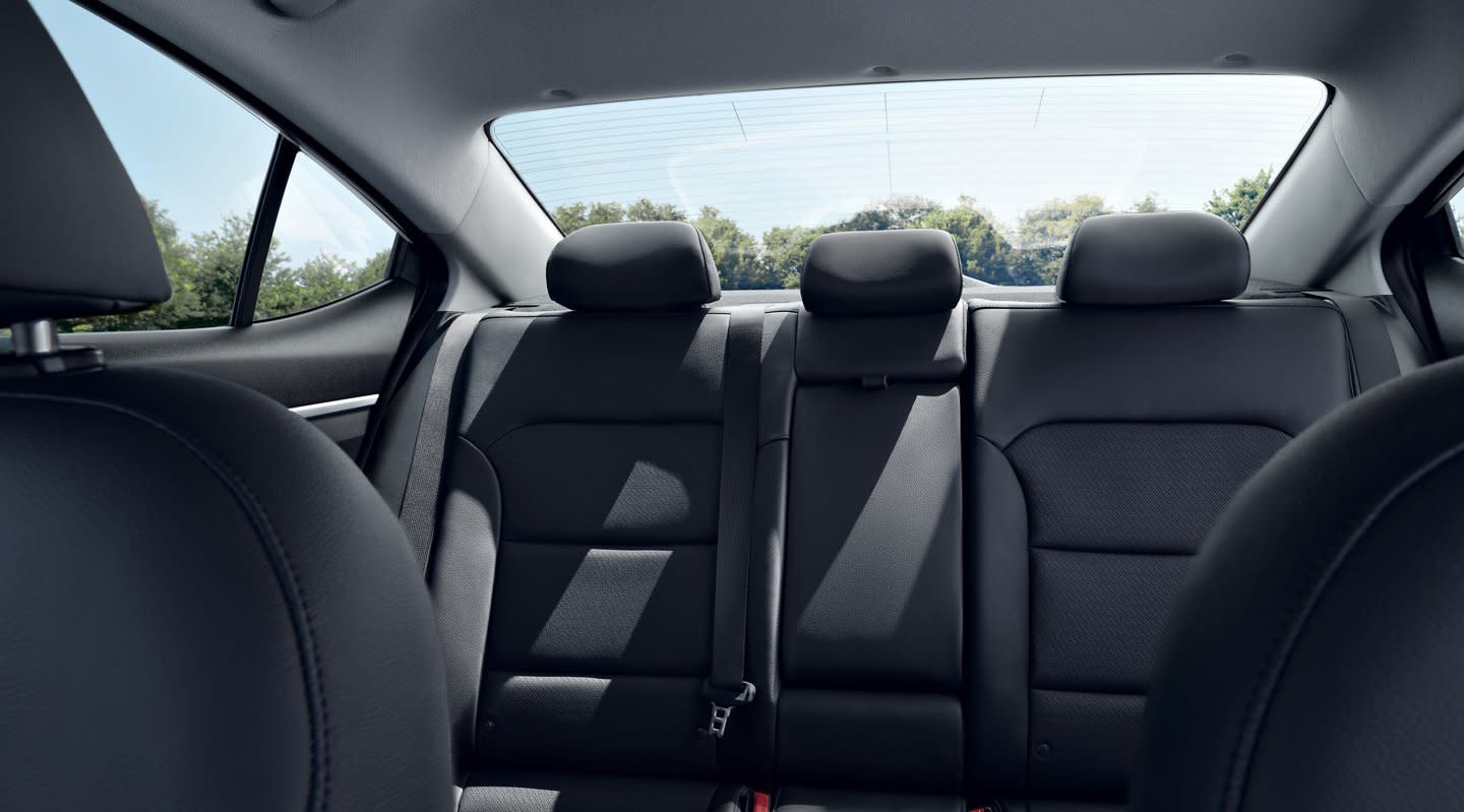 Available Leather Seating in the 2020 Hyundai Elantra
