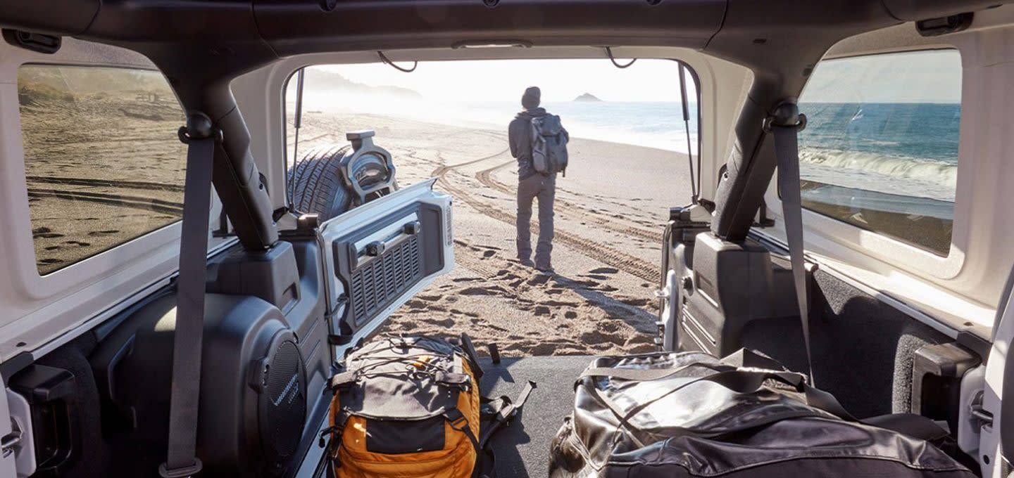 Trunk Space in the Wrangler Unlimited