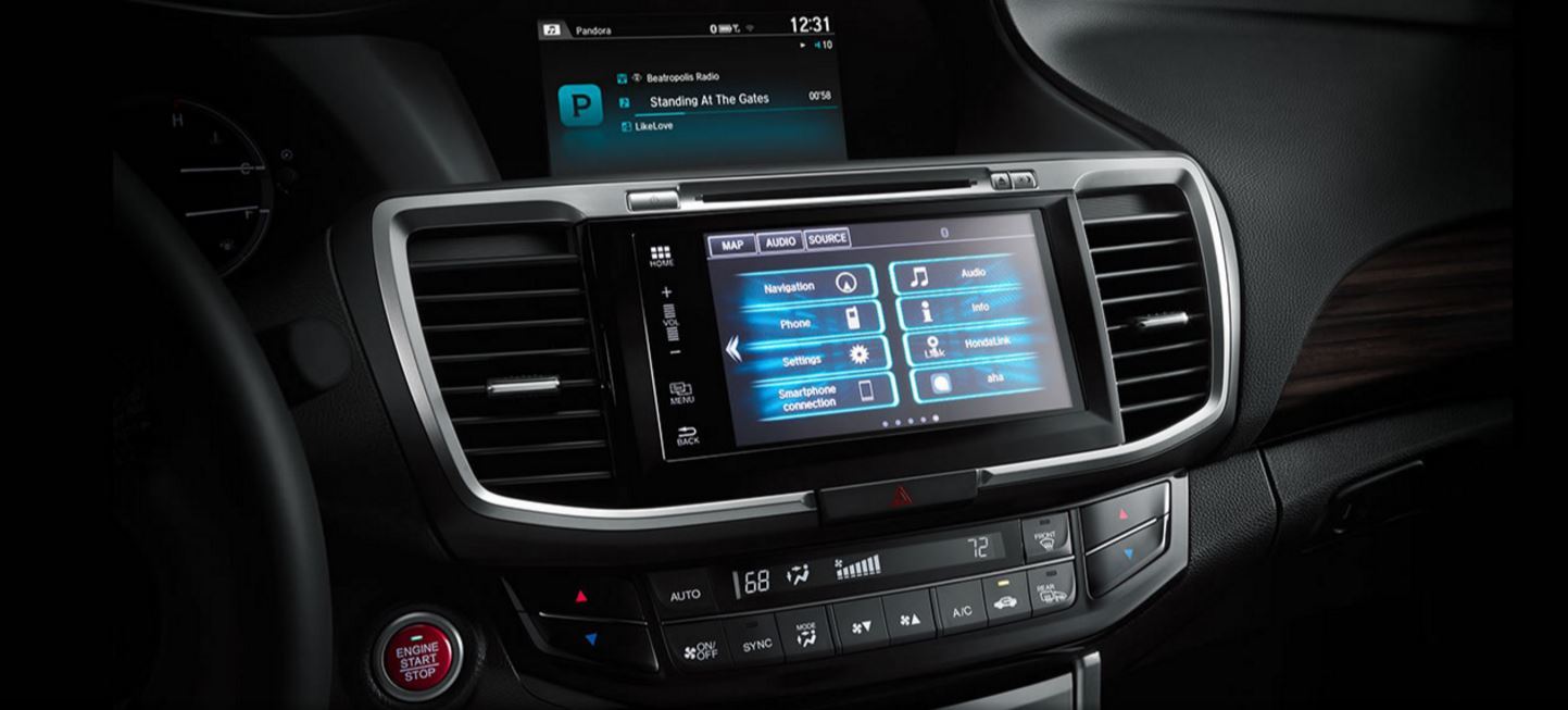 2017 Accord Dual Screens