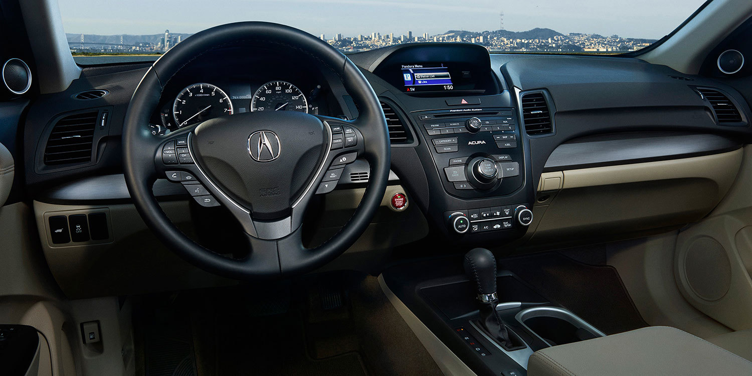 The Well-Equipped Dash of the 2017 Acura RDX.