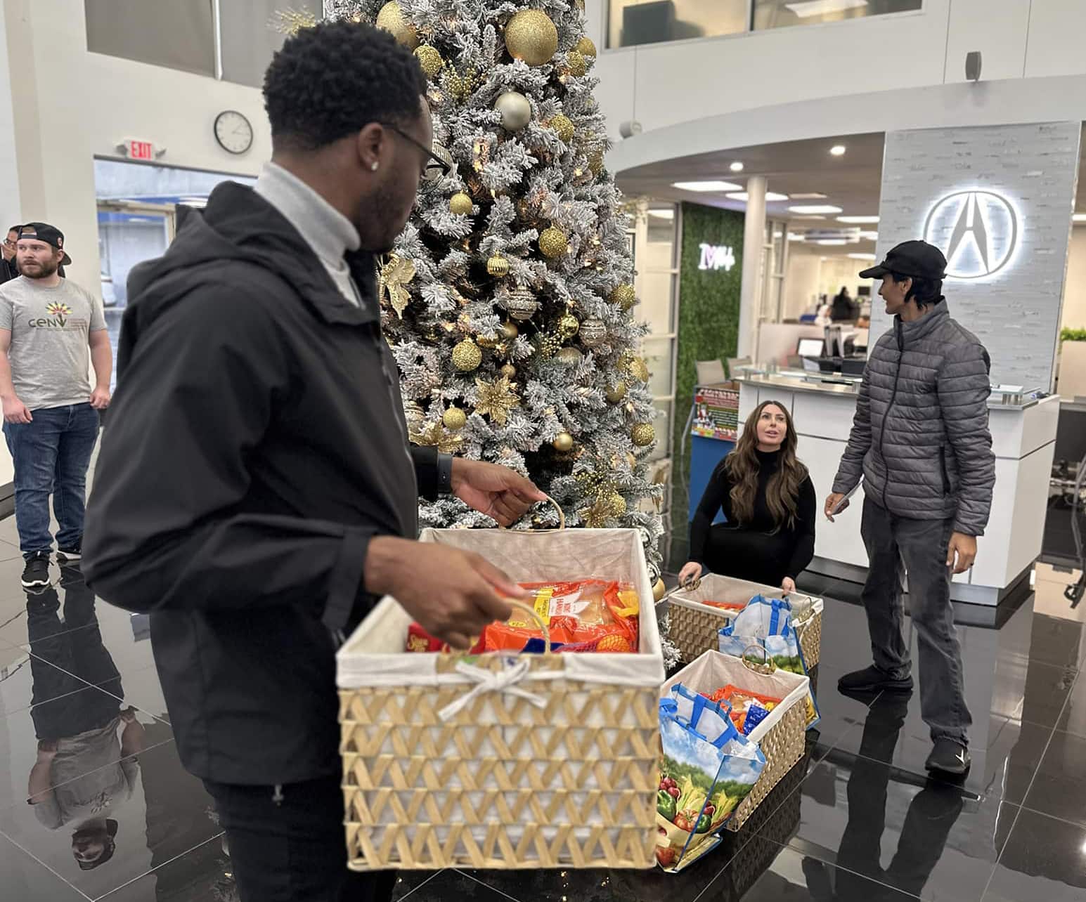 Pohanka employees helping CENV