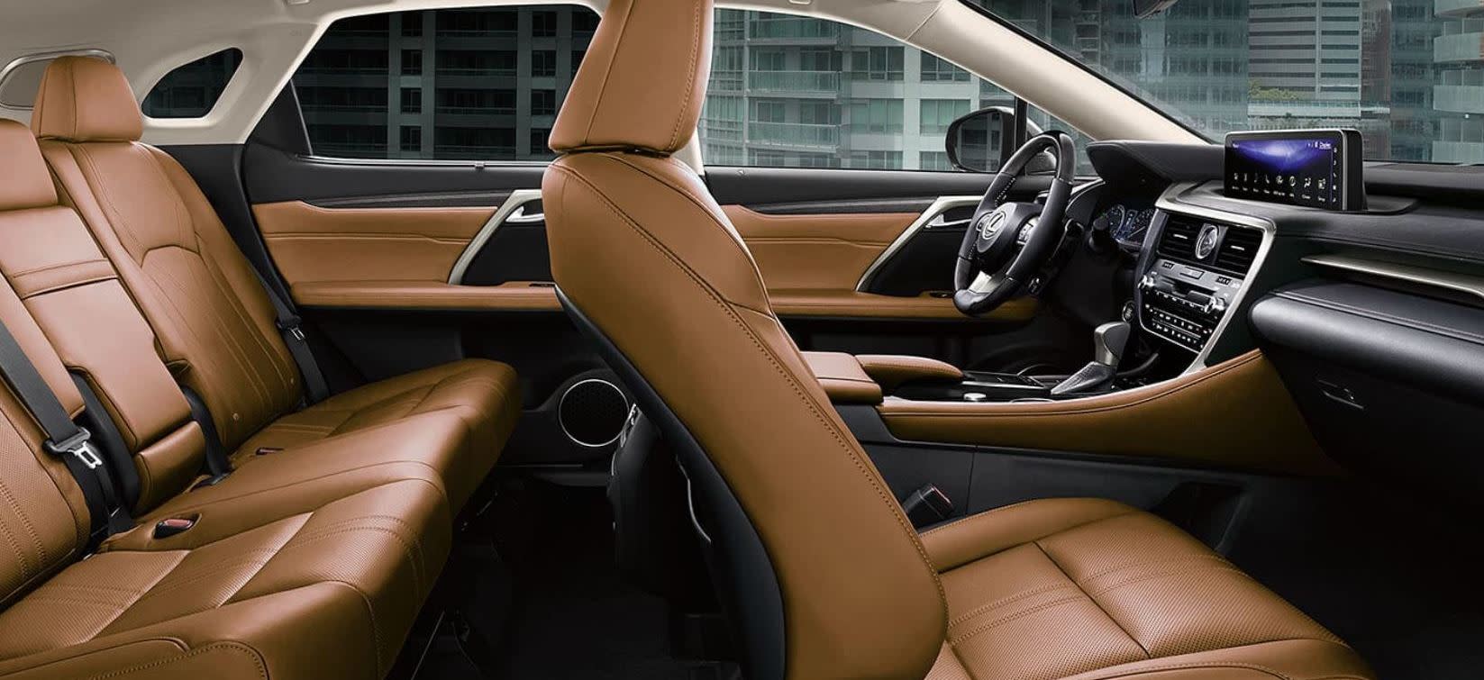 La cabina es moderna y sofisticada.