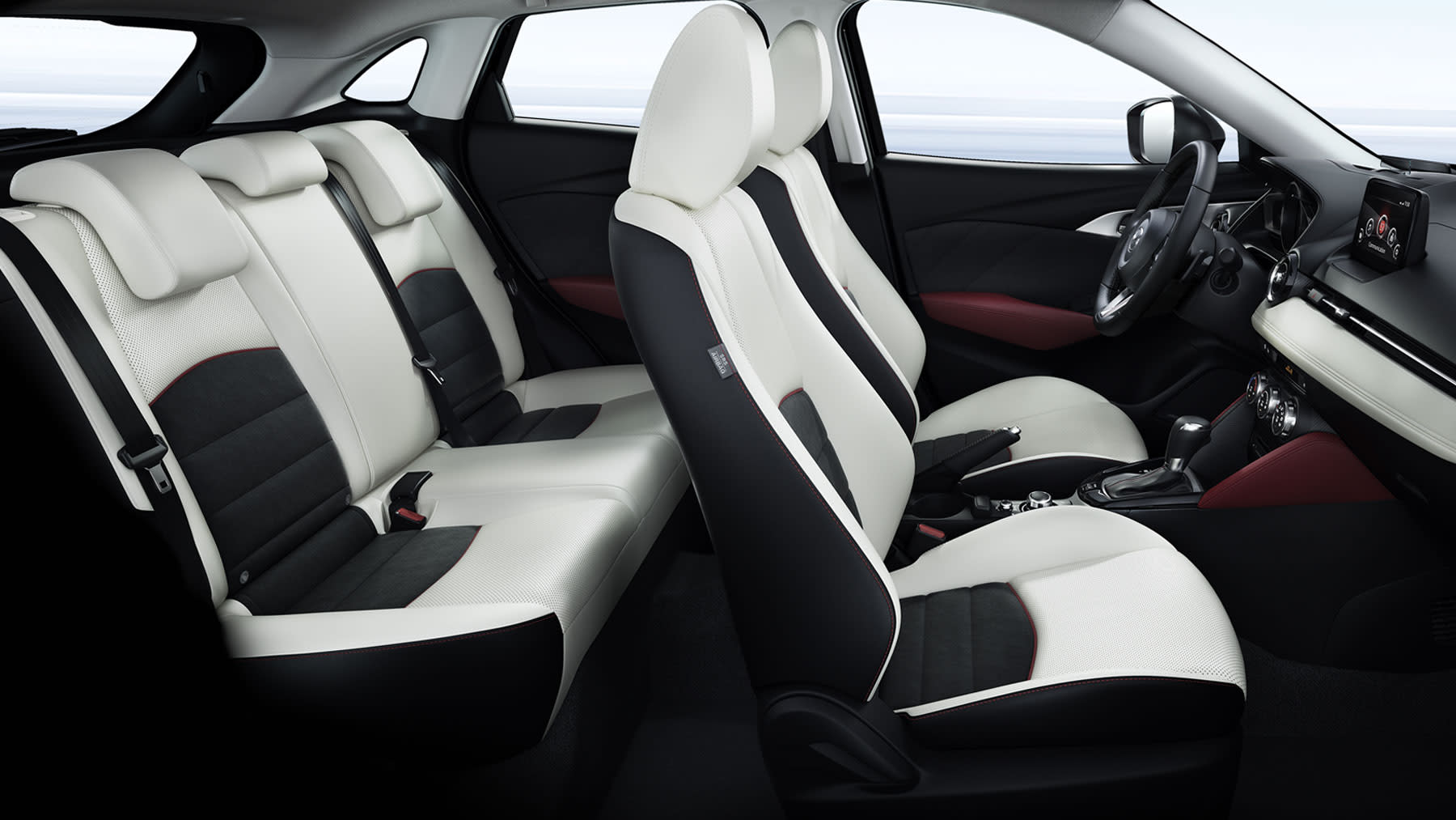 Cabin of the 2018 Mazda CX-3