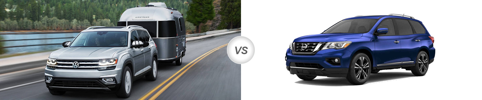 2018 Volkswagen Atlas vs 2017 Nissan Pathfinder