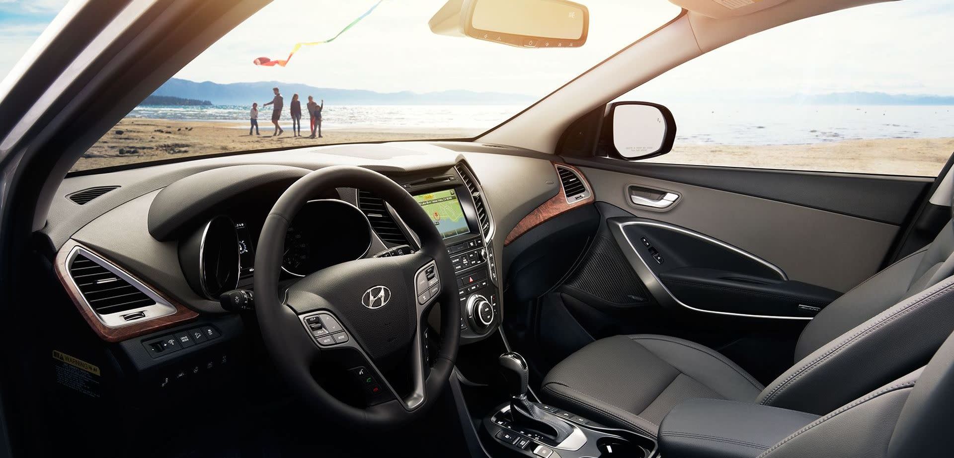 The Interior of the Hyundai Santa Fe Sport