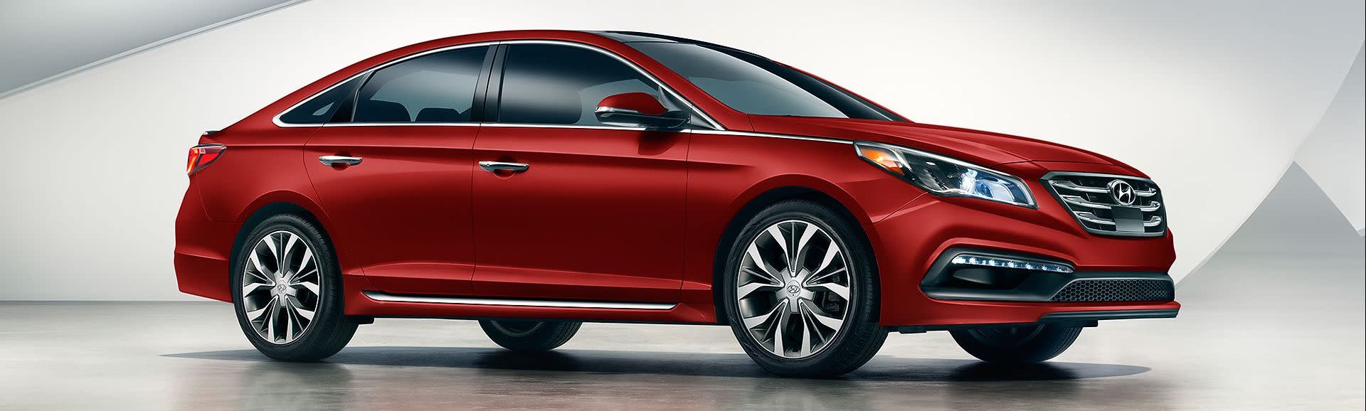 Hyundai Sonata 2017 en color rojo