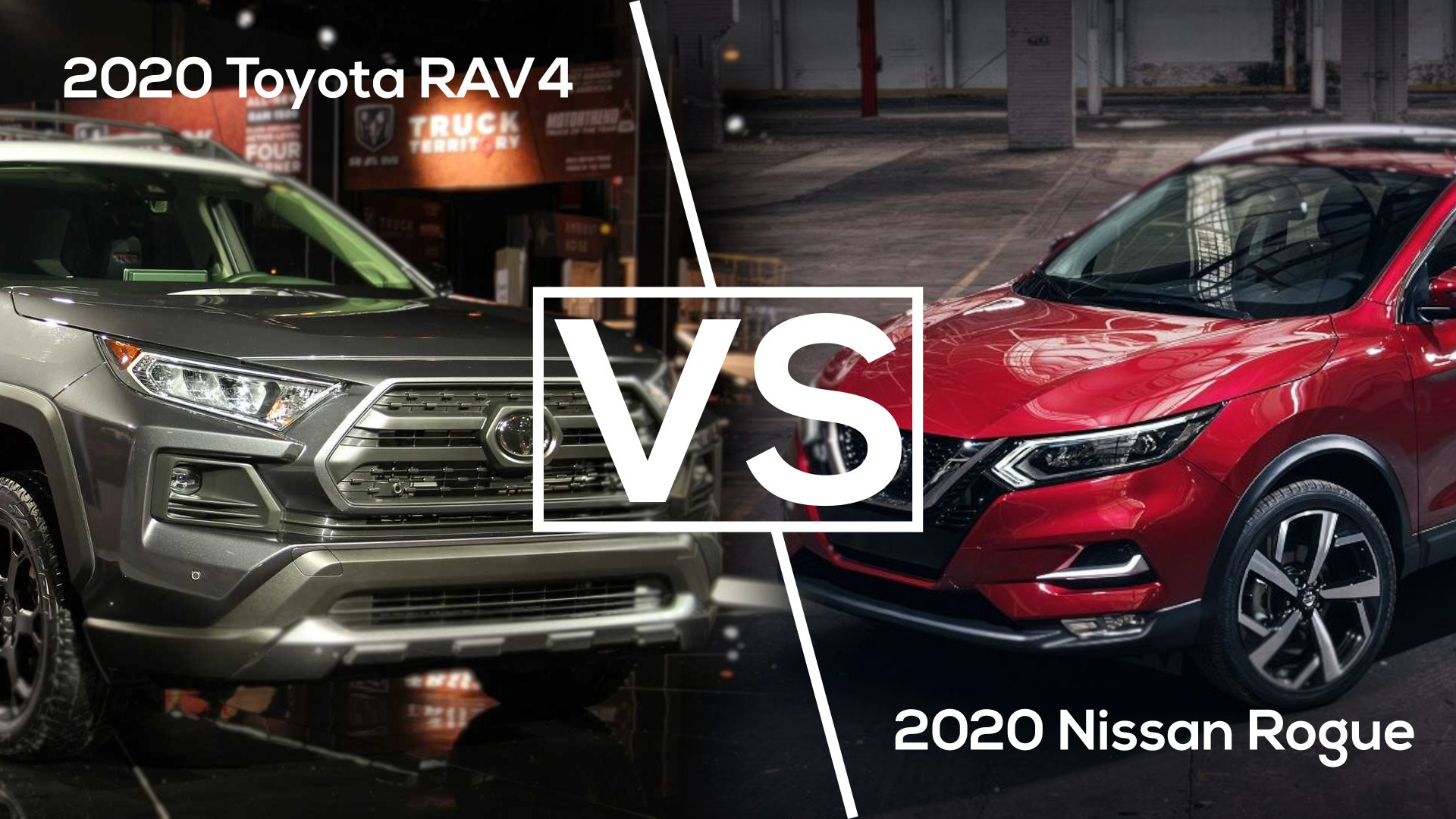 2020 Nissan Rogue Vs 2020 Toyota Rav4