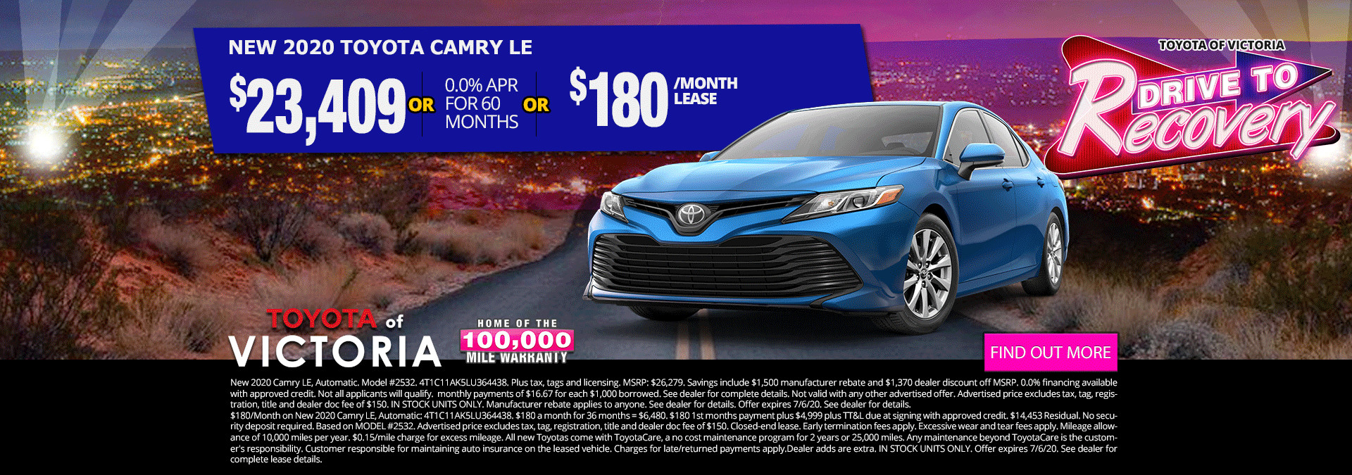 New Toyota Specials near Corpus Christi Toyota of Victoria