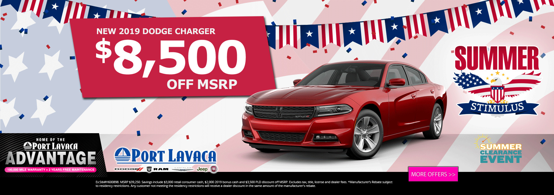 All New Dodge, Chrysler, and Jeep Specials Port Lavaca Dodge Chrysler Jeep Ram