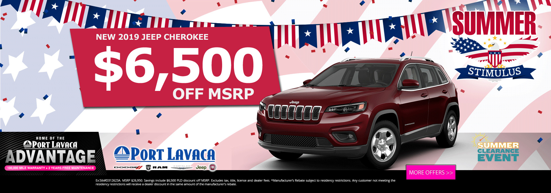 All New Dodge, Chrysler, and Jeep Specials Port Lavaca Dodge Chrysler