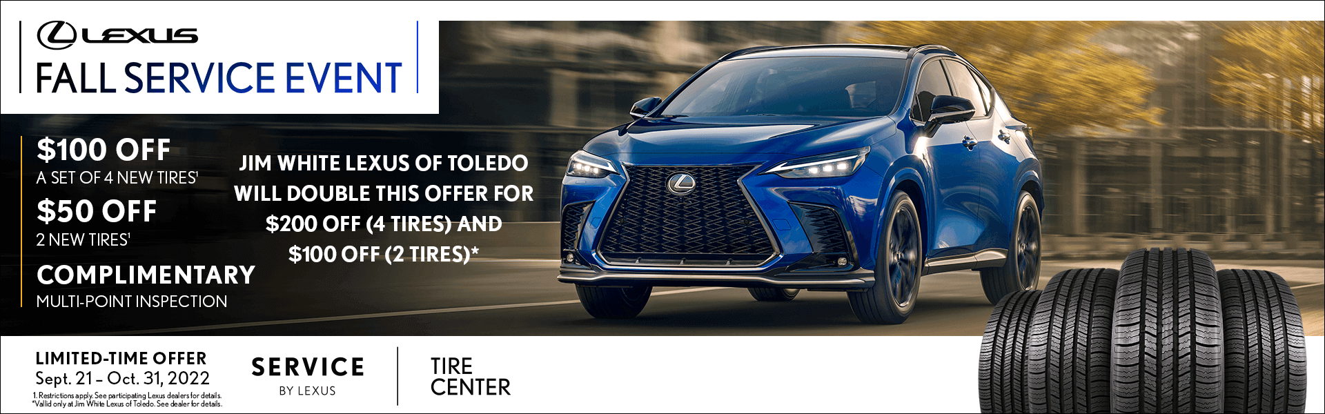 Tires Jim White Lexus of Toledo