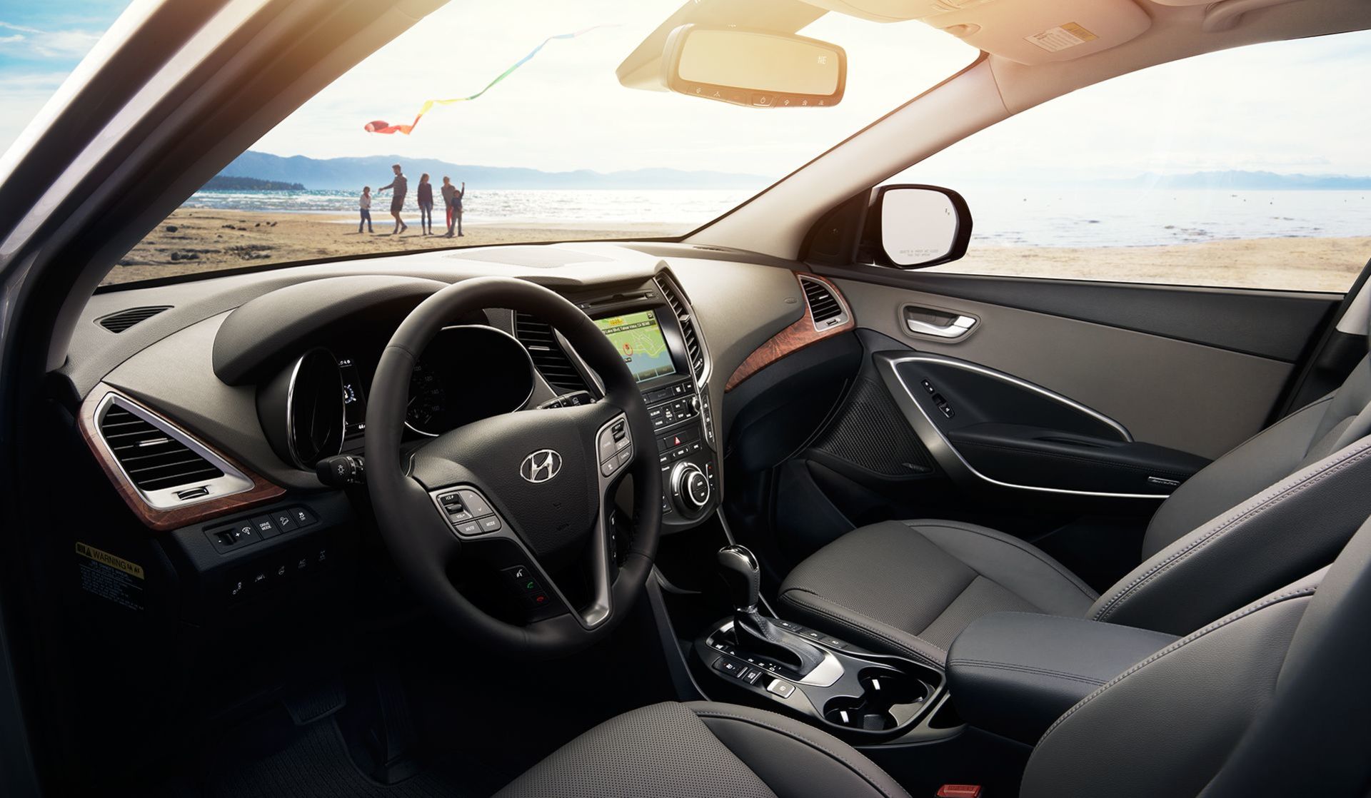 2017 Hyundai Santa Fe Interior