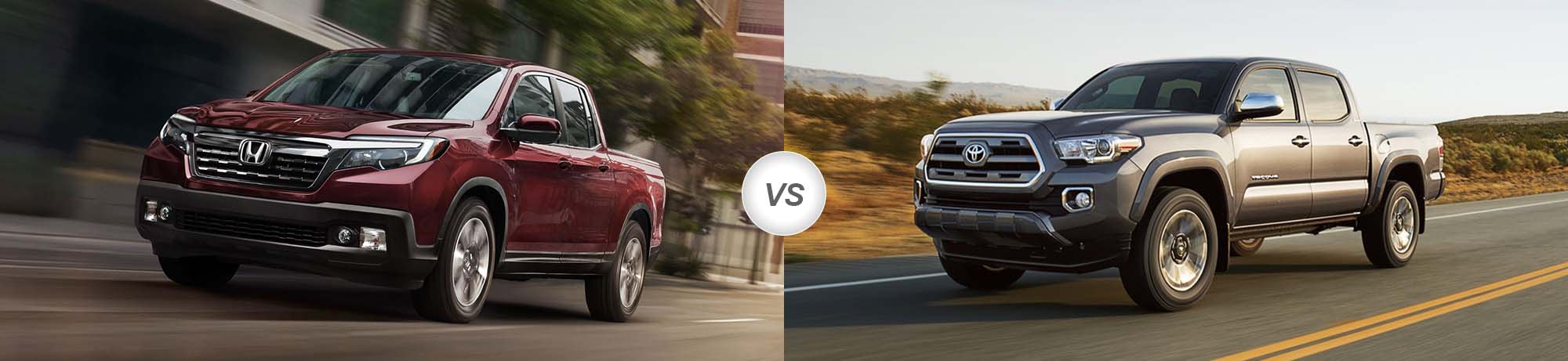 2018 Honda Ridgeline vs 2018 Toyota Tacoma
