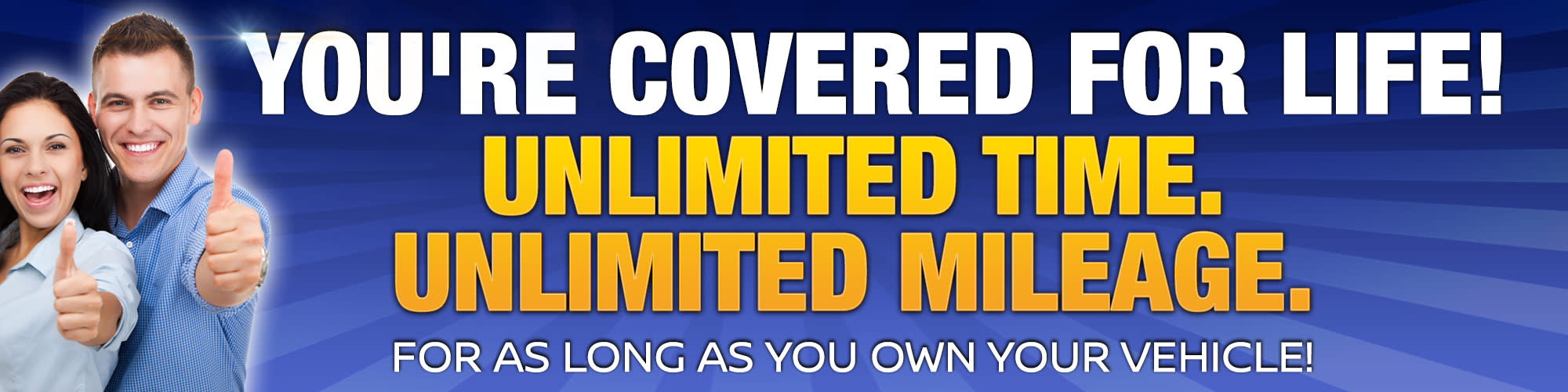 Hyundai Lifetime Powertrain Limited Warranty Banner