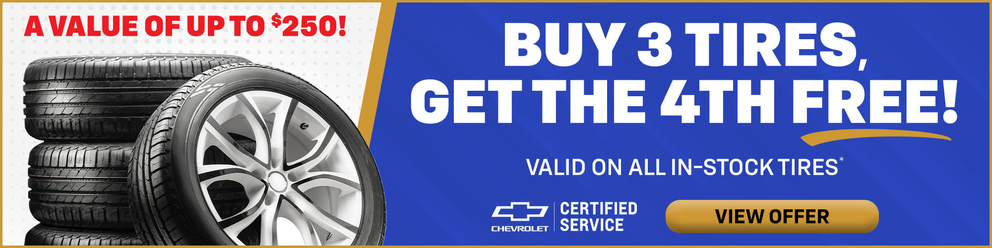 Tire Special at Pohanka Chevrolet