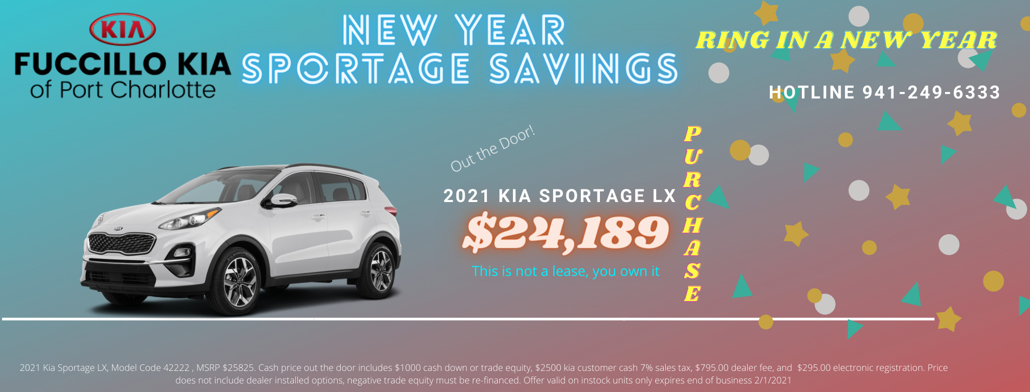 New Kia Price and Lease Specials
