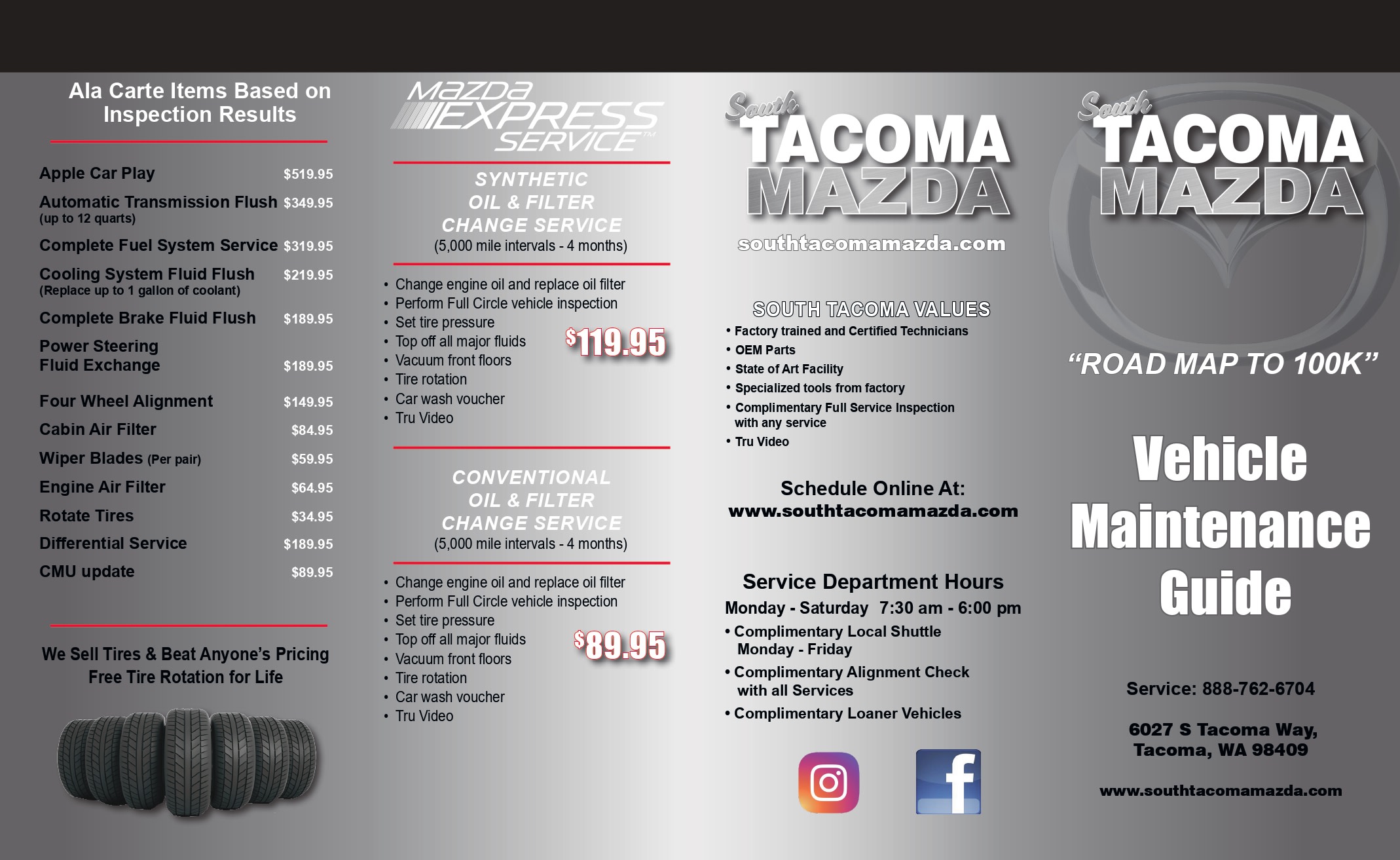 Service Guide - South Tacoma Mazda
