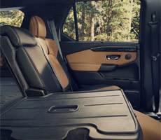 60 40 split rear seatback
