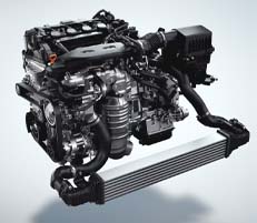 192-hp turbocharged engine