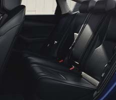 comfortable rear seating